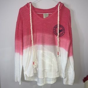 Size (M) V-neck hoodie!